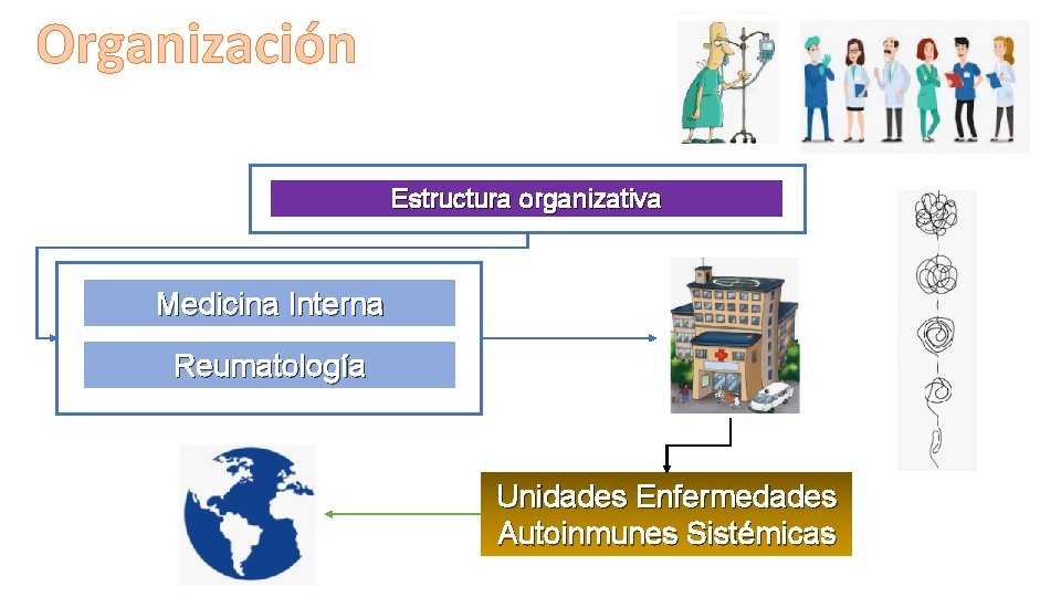 Organización Estructura organizativa Medicina Interna Reumatología Unidades Enfermedades Autoinmunes Sistémicas 