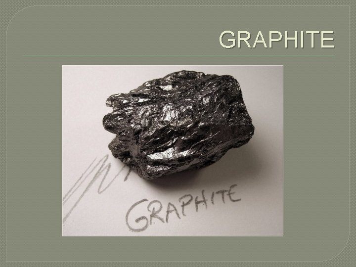 GRAPHITE 