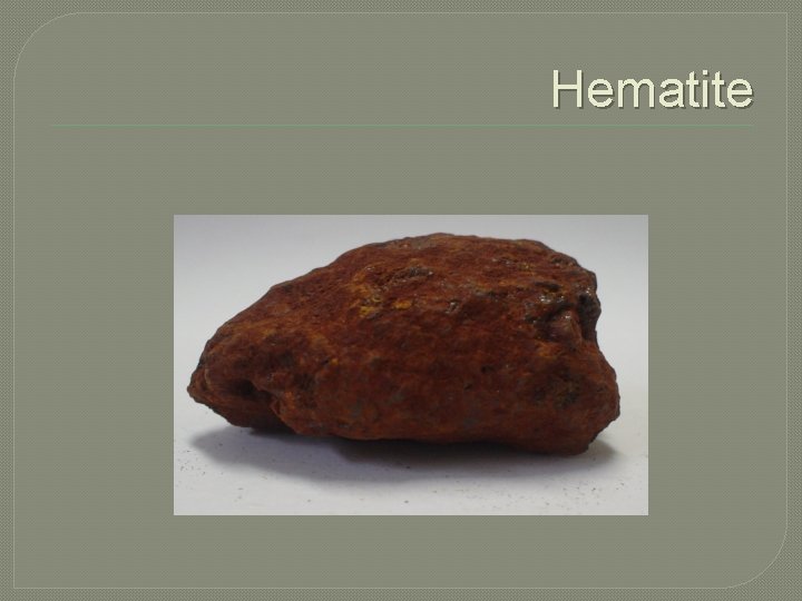 Hematite 