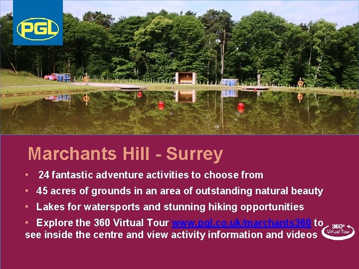 LEARNING OUTSIDE Marchants Hill - Surrey • 24 fantastic adventure activities to choose from