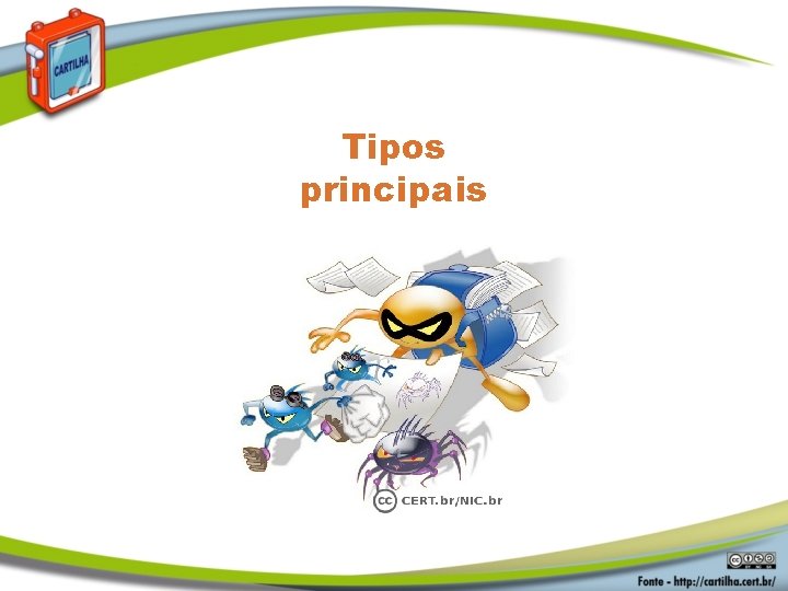 Tipos principais 