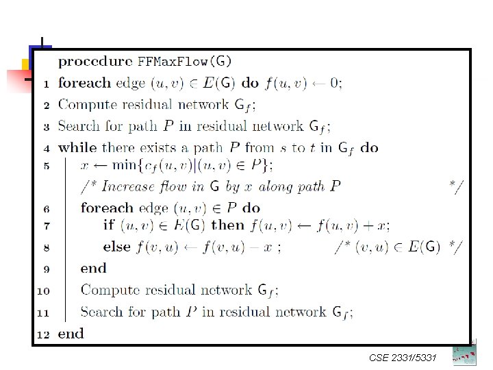 CSE 2331/5331 