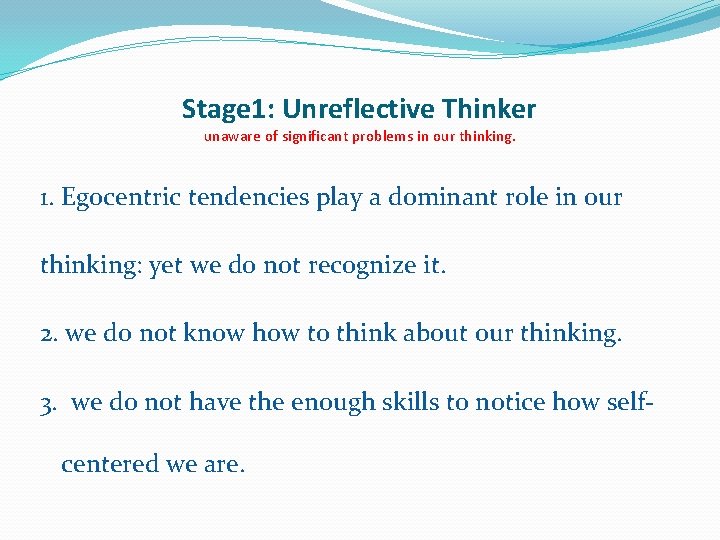 Learning Outcome Assessment l Sec 109 The First