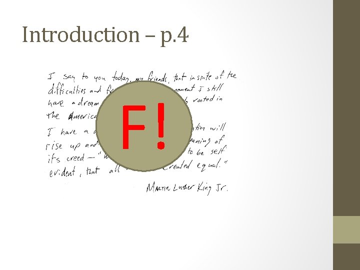 Introduction – p. 4 F! 