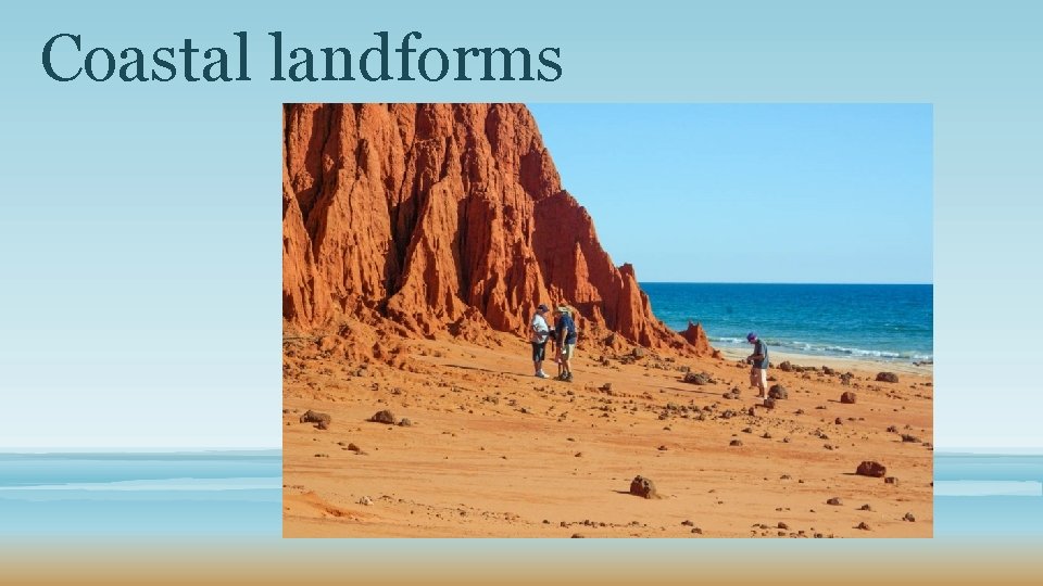 Coastal landforms 