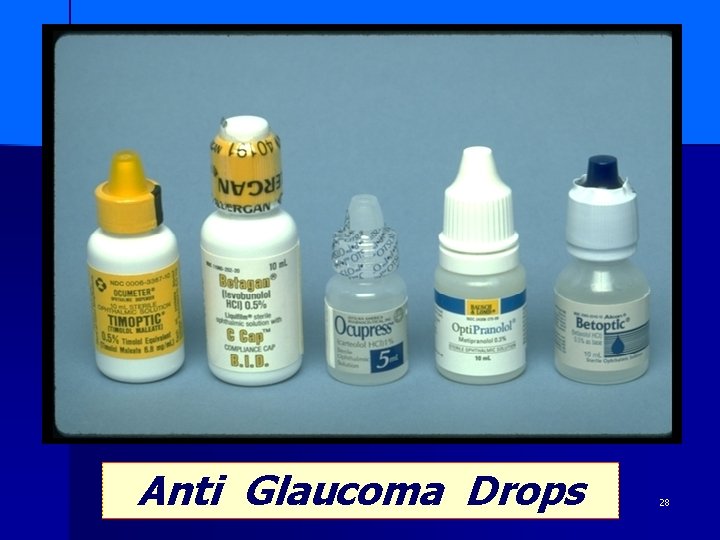 Anti Glaucoma Drops 28 