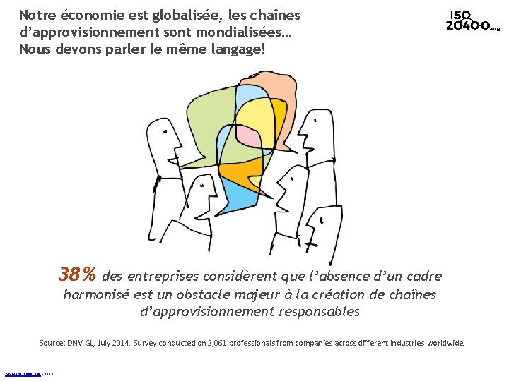 Notre économie est globalisée, les chaînes d’approvisionnement sont mondialisées… Nous devons parler le même