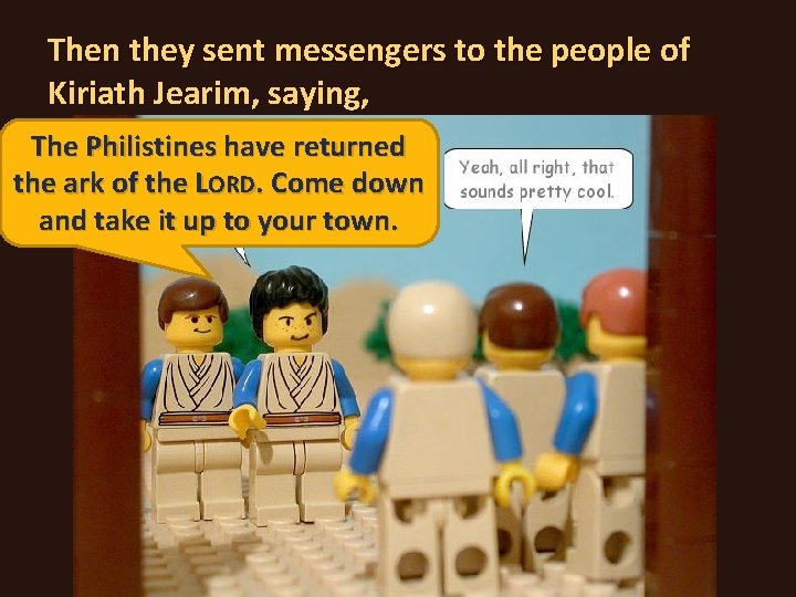 Dig Site 4 Returning and Rejoicing 1 Samuel