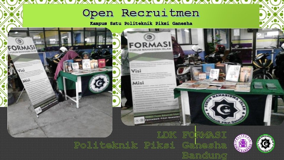 Open Recruitmen Kampus Satu Politeknik Piksi Ganesha LDK FORMASI Politeknik Piksi Ganesha Bandung 