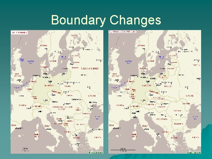 Boundary Changes 