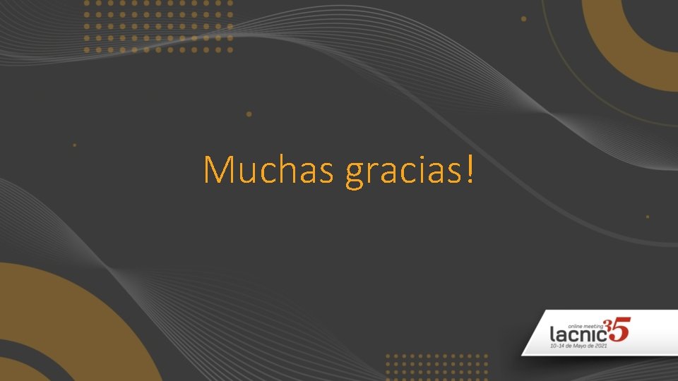 Muchas gracias! 