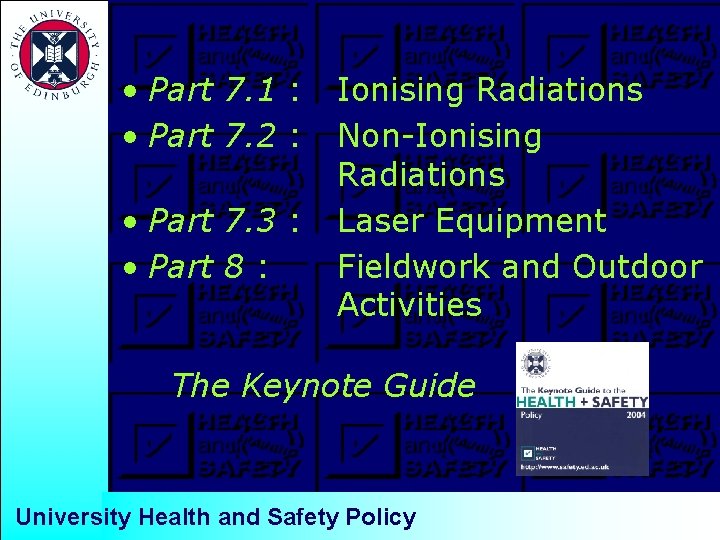  • Part 7. 1 : • Part 7. 2 : • Part 7.