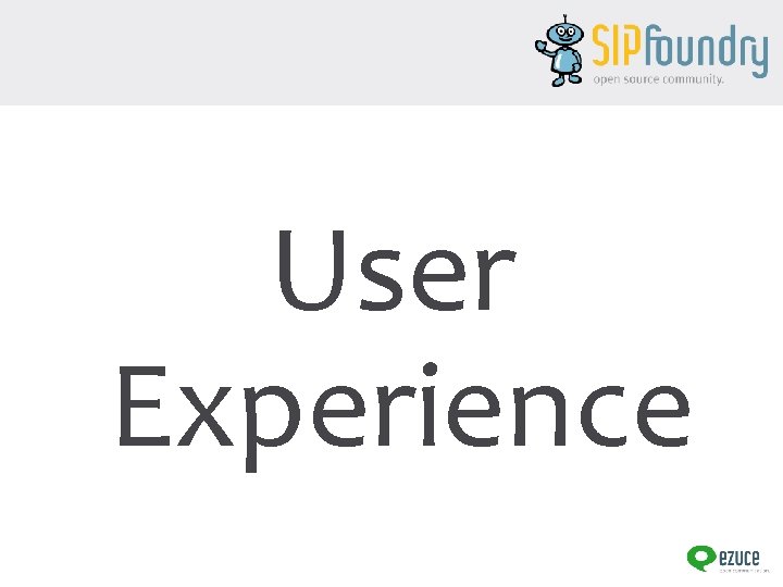 User Experience 