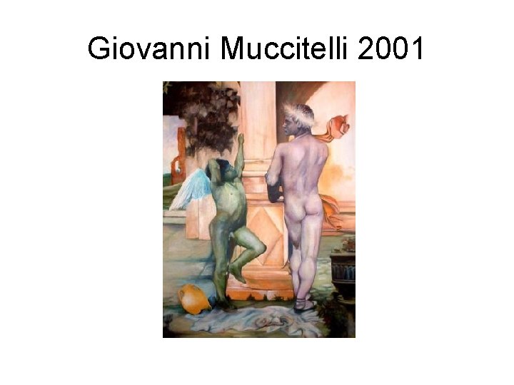 Giovanni Muccitelli 2001 