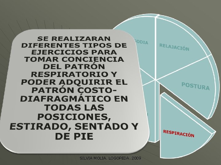 SILVIA MOLIA. LOGOPEDA. 2009 