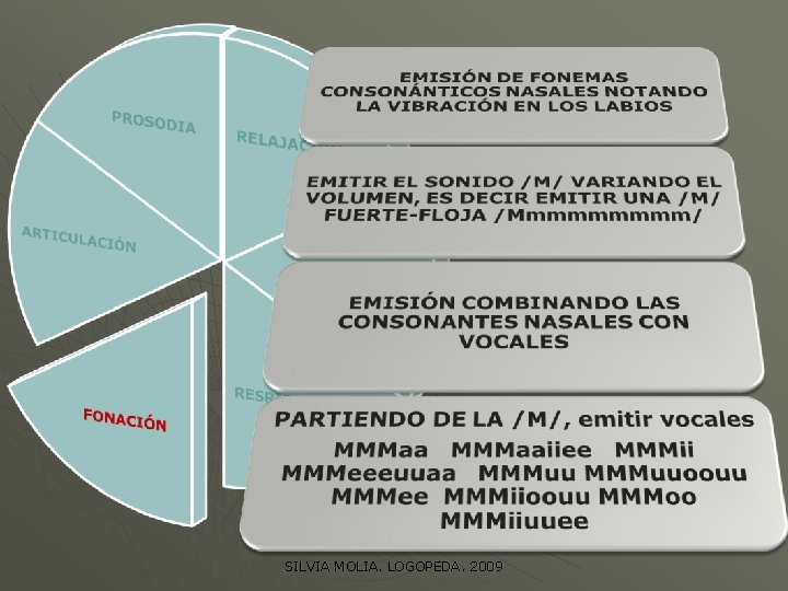 SILVIA MOLIA. LOGOPEDA. 2009 