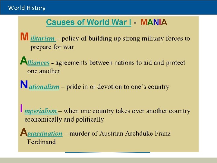 World History 