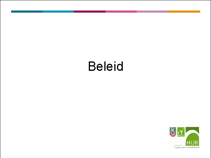 Beleid 