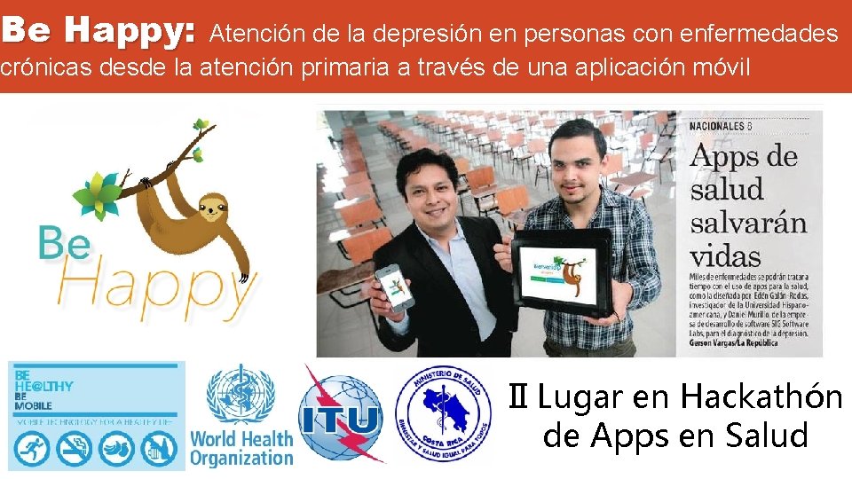 Be Happy: Atención de la depresión en personas con enfermedades crónicas desde la atención
