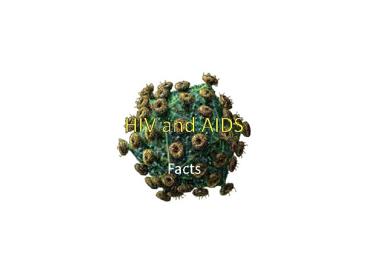 HIV and AIDS Facts 