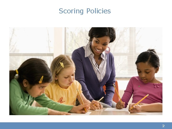 Scoring Policies 2 Scoring Policies 2