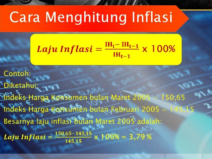 Cara Menghitung Inflasi § 