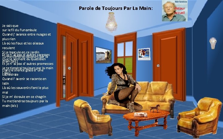 Parole de Toujours Par La Main: Je sais que sur le fil du Funambule