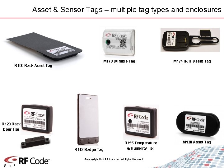Asset & Sensor Tags – multiple tag types and enclosures M 170 Durable Tag