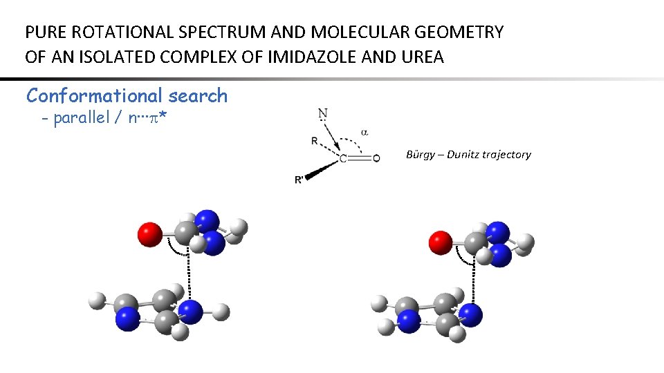 PURE ROTATIONAL SPECTRUM AND MOLECULAR GEOMETRY OF AN ISOLATED COMPLEX OF IMIDAZOLE AND UREA