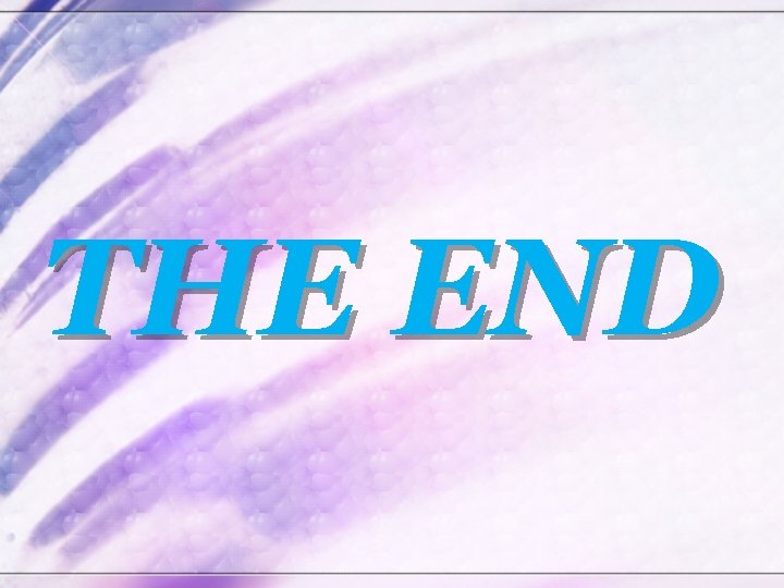 THE END 