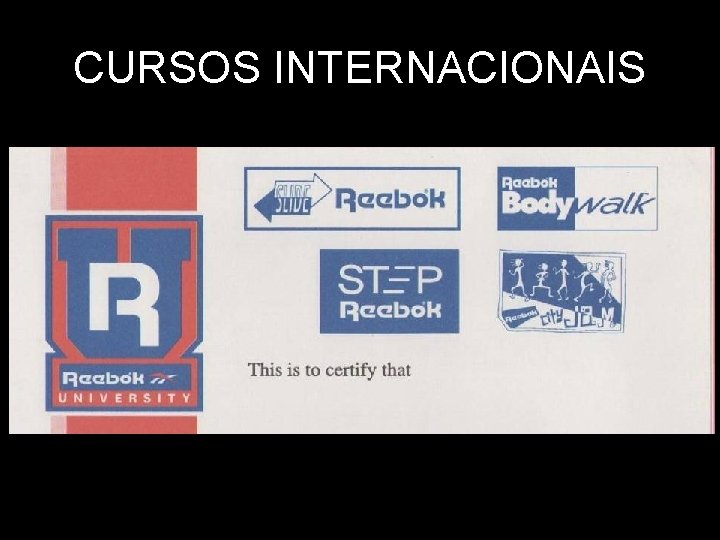 CURSOS INTERNACIONAIS 