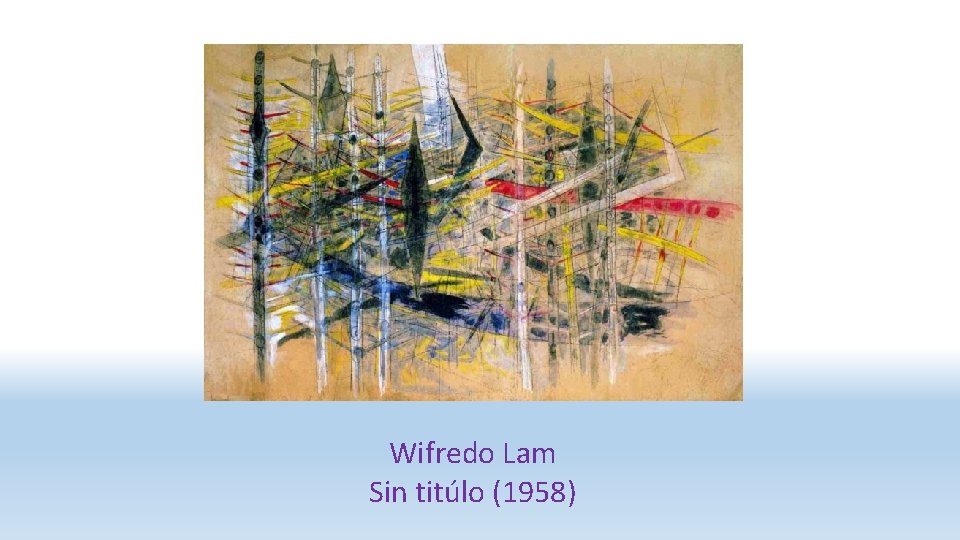 Wifredo Lam Sin titúlo (1958) 