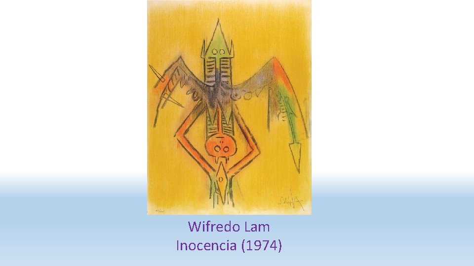 Wifredo Lam Inocencia (1974) 