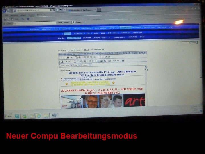 Neuer Compu Bearbeitungsmodus 