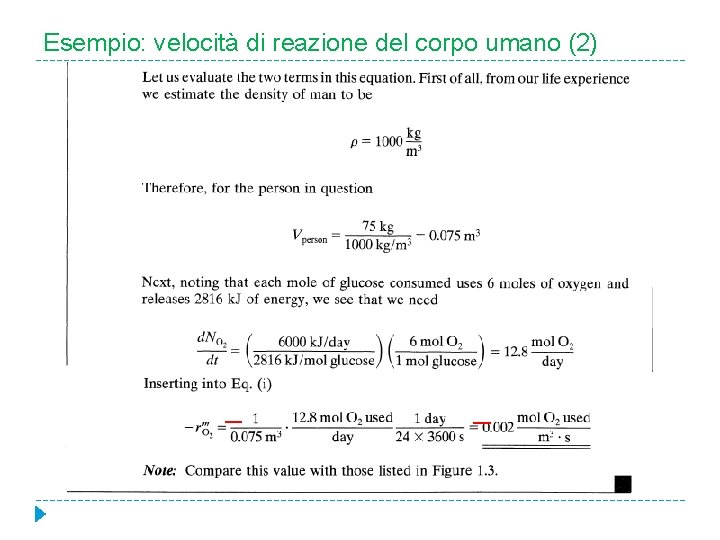 Esempio: velocità di reazione del corpo umano (2) 