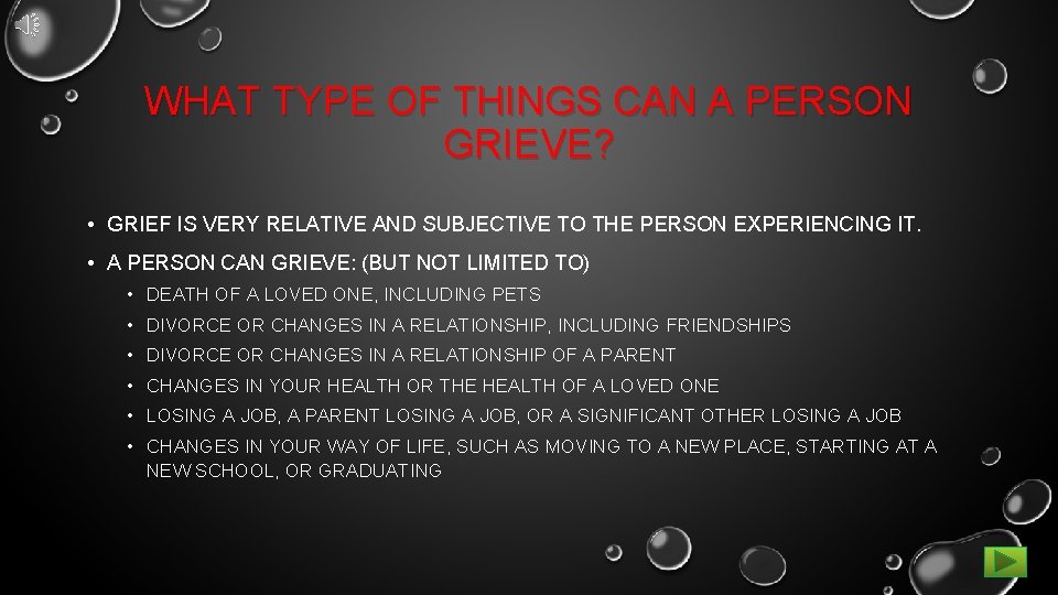 GRIEF LEARNING TO UNDERSTAND COPE WITH GRIEF CLICK