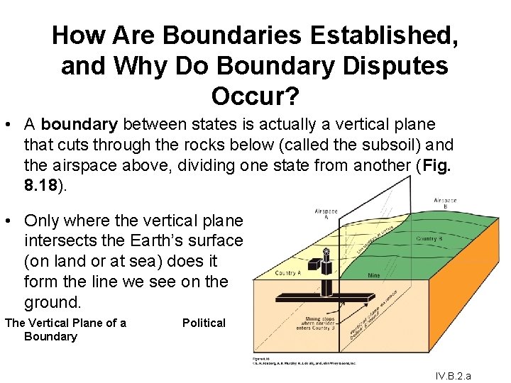How Are Boundaries Established, and Why Do Boundary Disputes Occur? • A boundary between How Are Boundaries Established, and Why Do Boundary Disputes Occur? • A boundary between