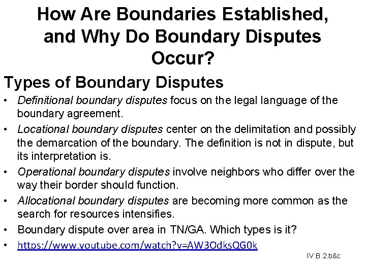 How Are Boundaries Established, and Why Do Boundary Disputes Occur? Types of Boundary Disputes How Are Boundaries Established, and Why Do Boundary Disputes Occur? Types of Boundary Disputes