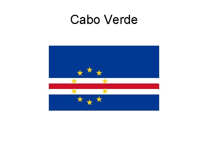 Cabo Verde 