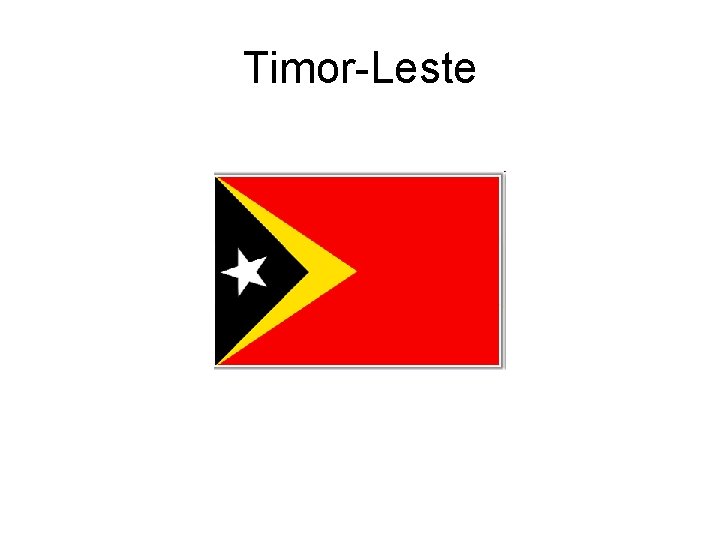 Timor-Leste 