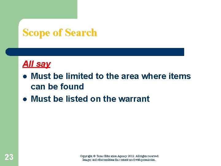 Scope of Search All say l Must be limited to the area where items