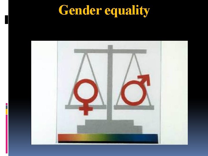 Gender equality 