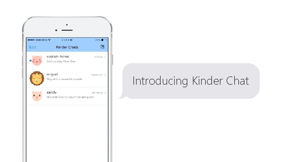 Introducing Kinder Chat 