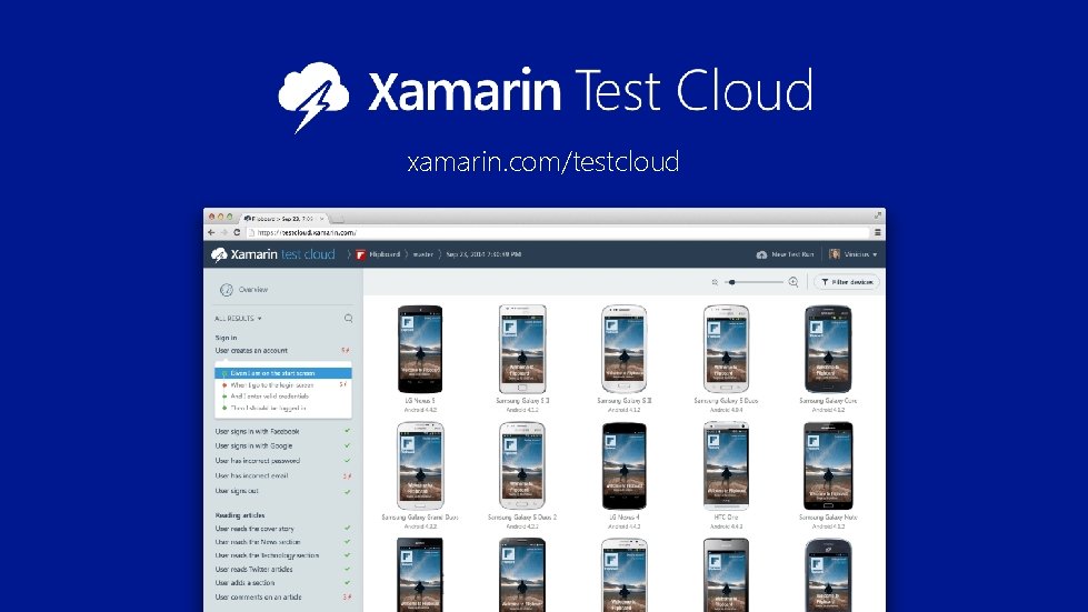 xamarin. com/testcloud 