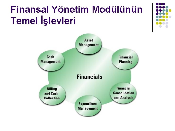 Finansal Yönetim Modülünün Temel İşlevleri 