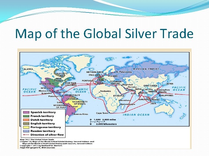 Map of the Global Silver Trade 