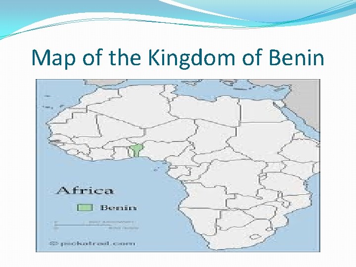 Map of the Kingdom of Benin 