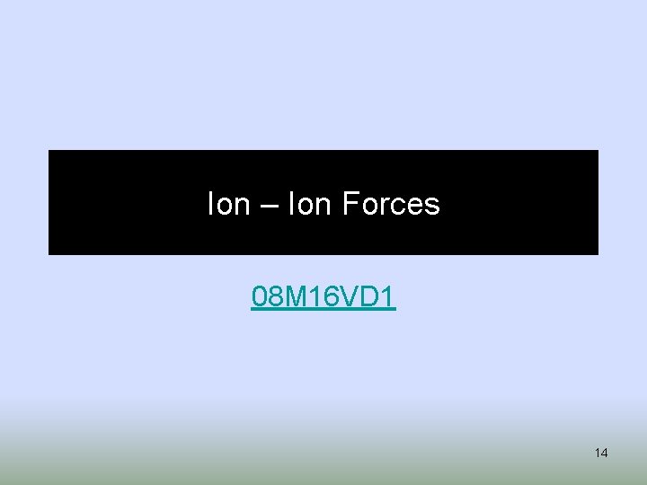 Ion – Ion Forces 08 M 16 VD 1 14 