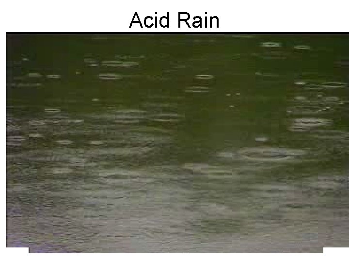 Acid Rain 