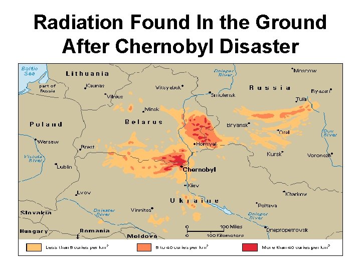 Radiation Found In the Ground After Chernobyl Disaster 